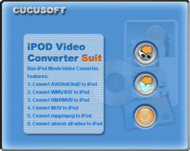 iPod Video Converter Suit screenshot